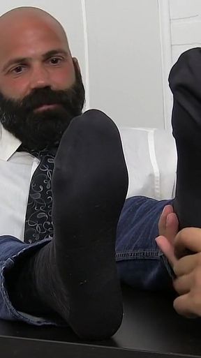 Lando's Dress Socks Worshiped