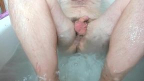 Amateur GF sucks shaft and exhibits big tits