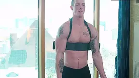 Jackson Rams Brads Tight Ass While Do Bicep Curls