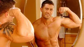 Horny Cody Cummings Cums Hard While Jerking Off In The Corner