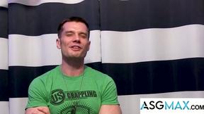 ACTIVE DUTY - Stud James Drake Strips Down and Jerks His Big Dick for the Camera