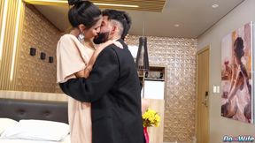 Husband Asks a Black Guy to Ass Gape His Wife Teh Angel