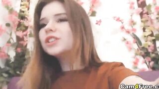Cute Teens Moans From a Bae Masturbation