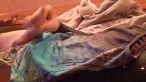 Cum in a leotard on a gk elite leotard cumshot