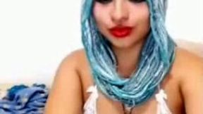 Freaky and exclusive Indian webcam model has her own style