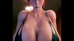 3D HQ Breast Expansion Big Melons Milky melons Brunette Solo POV Moaning