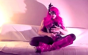 Sissy leasha smoking pink