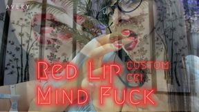 Red lip Mindfuck (cei)