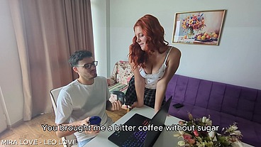 I Interrupt My Stepbrother Whilst He’s Playing on the Computer so He’ll Have Sex with Me