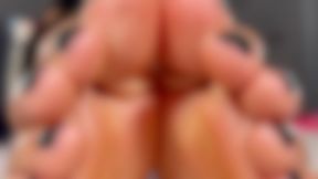 Chipped Polish Feet JOI Tease
