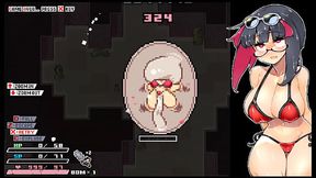 Rignetta'_s Adventure [ Monsters Hentai Game ] Ep.12 the queen of darkness lesbian minions made her squirt for hours while liking her ears