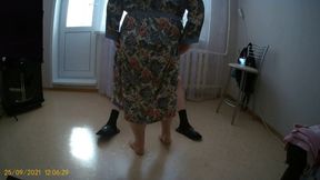 Sex with a busty fat woman 1
