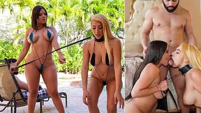 Thick Booties Diamond and Valentina Ride it Wild till the End