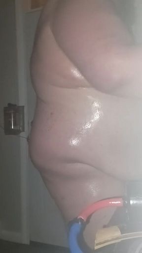 Mofo2121 gets oily and nasty