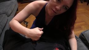 Sales Woman's Hand Job