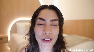 Sweet Latina Brunette Guides Your Masturbation To Joi On Ass And Face