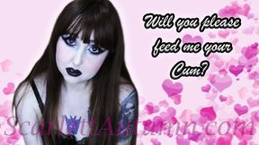 Will you please feed me your Cum? - MP4 HD 1080p
