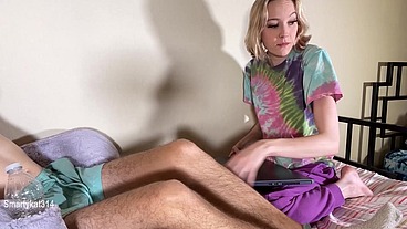 FULL VID! Young Crypto Nerd learns how to get a girlfriend with help from his HOT StepMom - ft. @SmartyKat314 and @LofiDreamz