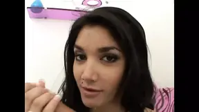 Wild American Girl Gives Hot Blowjob and Rides Cock