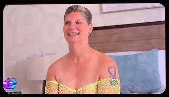 Mature Lady's First Threesome with BBC Clear video