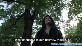 British model Lucia Love gets wild in outdoor public sex