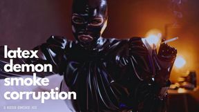 Latex Demon Smoke Corruption JOI