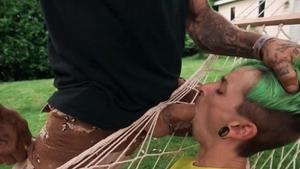 Bromo - Bo Sinn Fucking Hot Skinny Twink in The Hammock