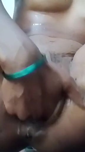 Jaw-dropping moment from &quot;Fingering &amp; Cum on cam Masturbation series with unusual dildos&quot;