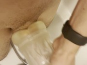 Love my Flashlight, it always gives me the feeling of fullness - 4K Cum Shot 🤤🍆💦