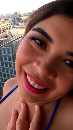 First Time Anal with Hot Chilean Fitness Babe   Clip 3