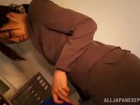 Hungry Asian Office Babe Takes Her Boss’s Thick Cock For Steamy Sex
