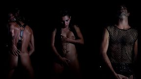 3 on black