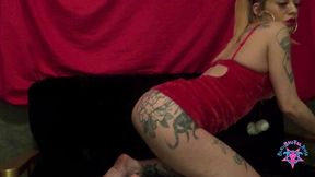 bleubrutalrose - merry buttmas ... christmas is over , everybody had they gift ... now it s time for bleu santa to eat my favorite cookie   mrs rose claus delicious butthole