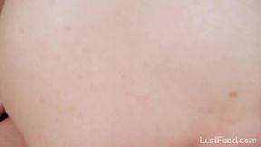 busty british redhead lenina crowne uses a toy while she fucks