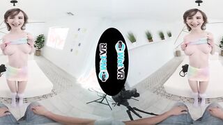 WETVR Steamy Interview VR Nailed With Tristan Summers