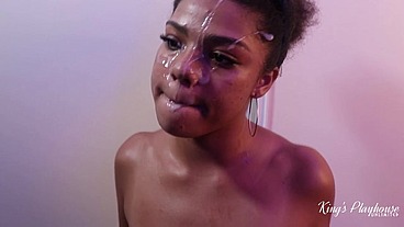 Throat Goat Lala Gets Her Pretty Mouth Fucked POV
