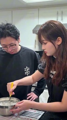 Home Baking Instructor Gets Fucked on the Kitchen Counter Before the Cream Is Even Whipped