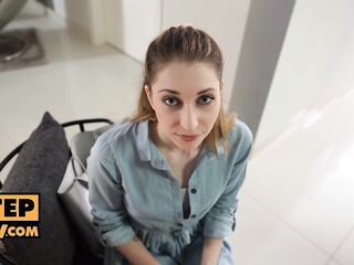 StepPOV: Lana Bunny teen stepsister is bribed to enjoyment your rod on PornHD