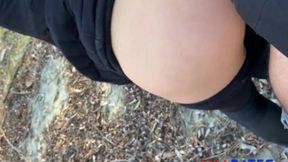 Dirty Italian nympho shatters quarantine for outdoor BJ freakfest