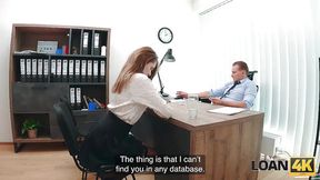 LOAN4K. Russian babe Una Fairy loves to fuck strangers on the office table