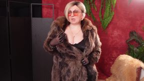 My Hot Fur Coat Collection - Part 1 - Fetish MILF Arya Grander
