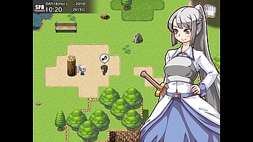 Impregnate my harem farm [ BREEDING HENTAI game ] Ep.9 filling her virgin pussy with hot sperm !