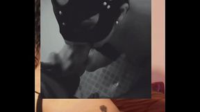 Disfrutando oral rosa negra 25