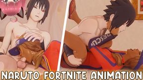 Hot Fortnite Girl Eats Sasukes Cock From Naruto And Gets Her Pregnant (bewyx Animation) - Jazziuu