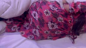 Indian roommate fucks me hard My roommate woke me up and came inside my pussy Desi tight pussy hard fucking sex