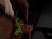 showing off my first homemade chastity (need to make longer vids lol)