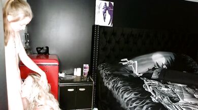 Teen Jordan gets Surprise From Sexy Fit Milf