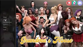 Grandmas house - Amelia had a squirting orgasm