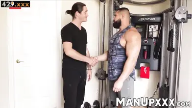 Damian Stone's Intense Sweat Session Turned Into A Hot Fuck Fest