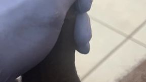 Edging with my glove